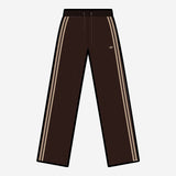 Adidas Crochet Track Pants Aurora Coffee Magic Beige