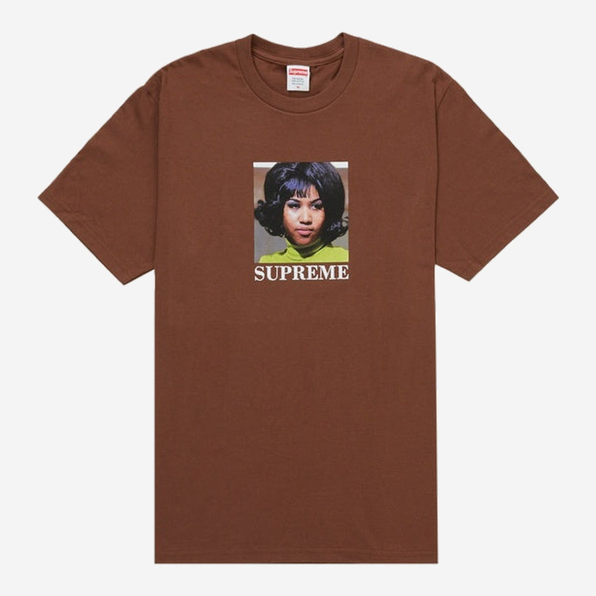 Supreme Aretha Tee Brown SS26ARETHATEEBROWN — Abbigliamento Supreme su LAB19