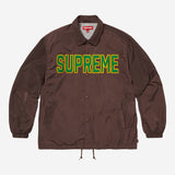 Supreme Spellout Coaches Jacket 'Brown'