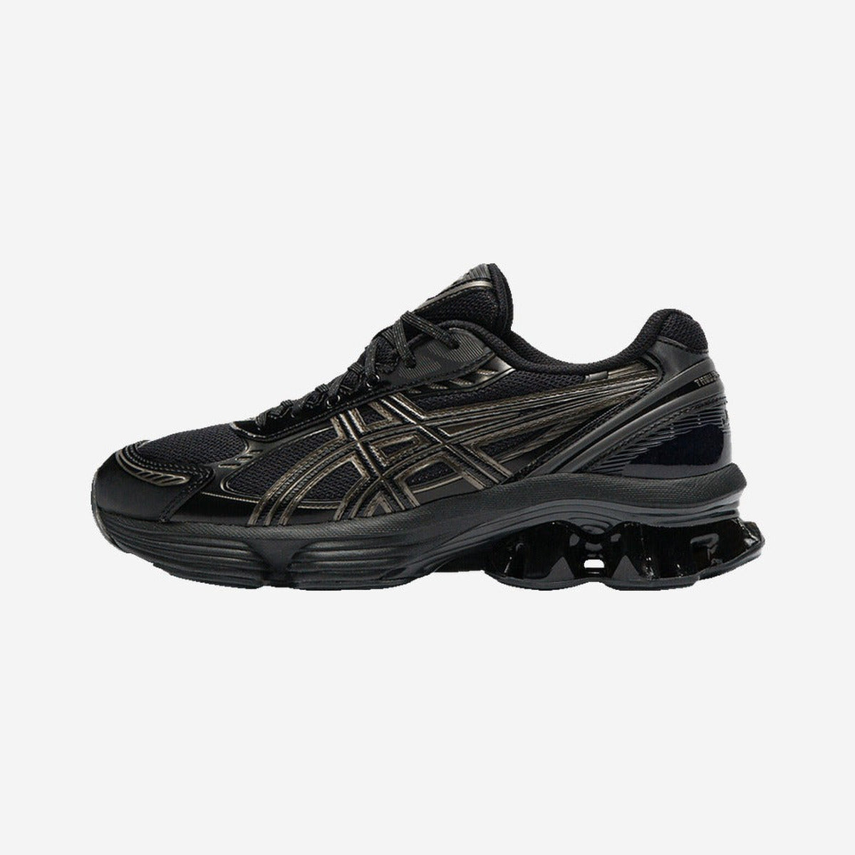 ASICS Gel-Kinetic Fluent Black Graphite Grey