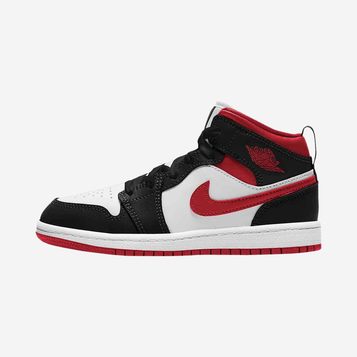 Jordan 1 Mid Gym Red Black White (PS) 640734-122 — Sneakers Air Jordan su LAB19