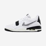 Jordan Legacy 312 Low White Black Elephant Swoosh