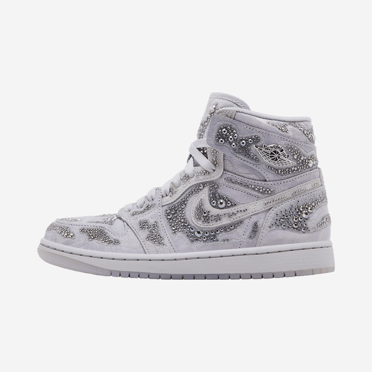 Jordan 1 Retro High OG Swarovski Vast Grey (Women's) HF6248-002 — Sneakers Air Jordan su LAB19