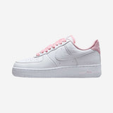 Nike Air Force 1 Low Vintage Pink Foam Velvet Laces (Women's)