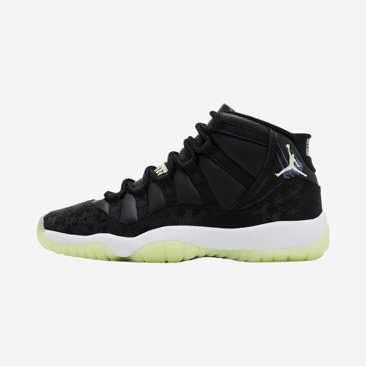 Jordan 11 Retro Black Barely Volt (GS) IB1378-001 — Sneakers Air Jordan su LAB19