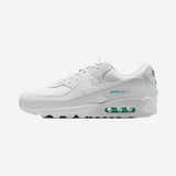 Nike Air Max 90 White Hyper Turquoise