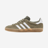 adidas Gazelle Indoor Olive Strata Cloud White Gum