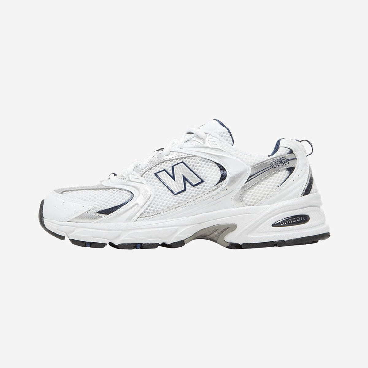 New Balance 530 White Silver Navy