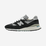 New Balance 998 MiUSA Black Silver