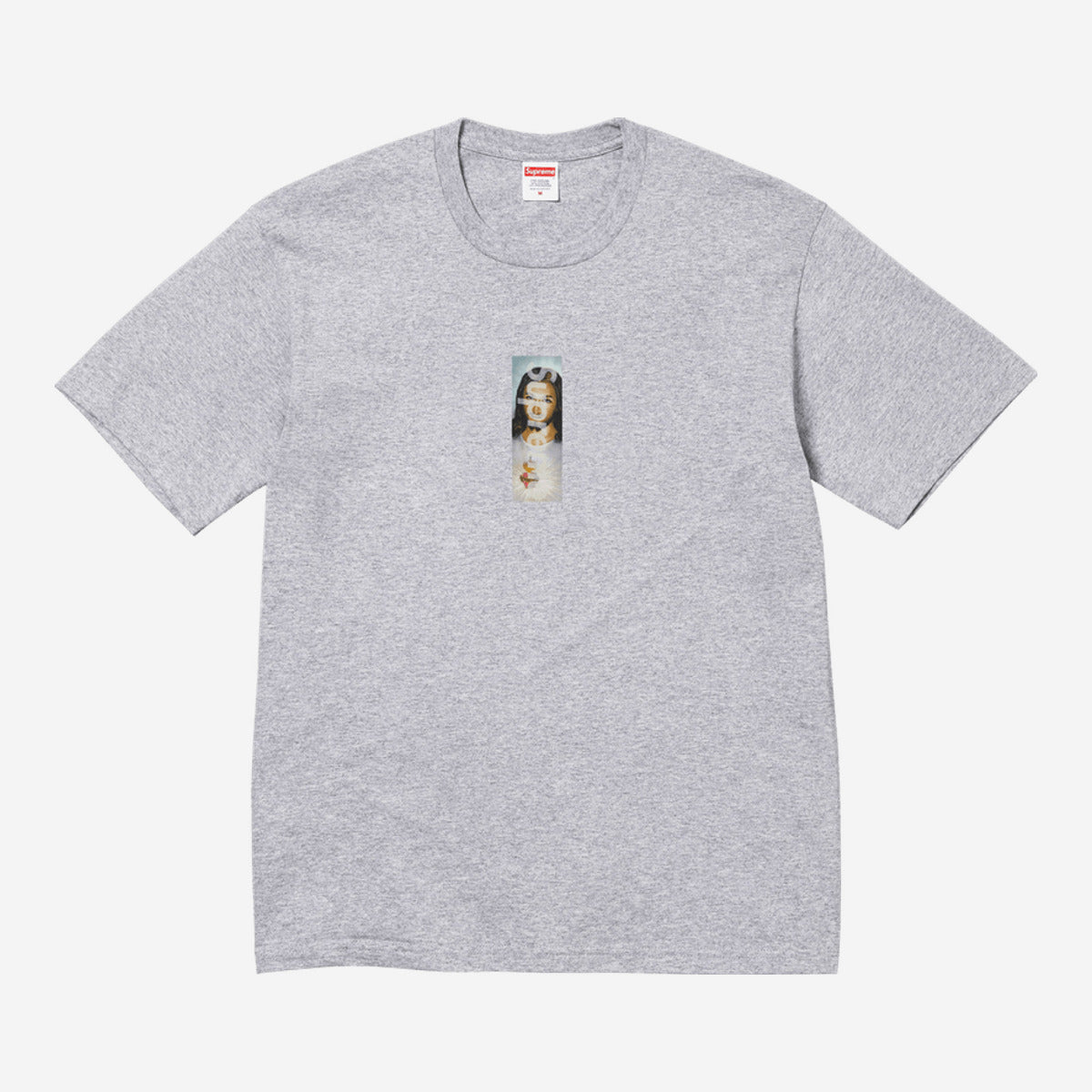 Supreme Prayer Card Box Logo Tee 'Heather Grey' FW26T68-HEATHER-GREY — Abbigliamento Supreme su LAB19