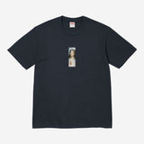 Supreme Prayer Card Box Logo Tee 'Navy'