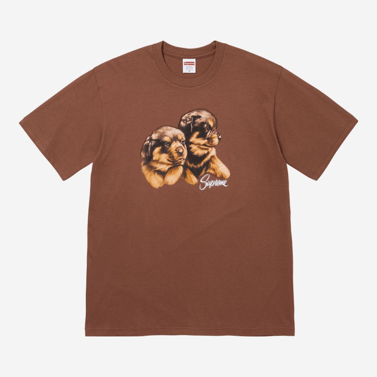 Supreme Puppies Tee 'Brown' FW26T33-BROWN — Abbigliamento Supreme su LAB19
