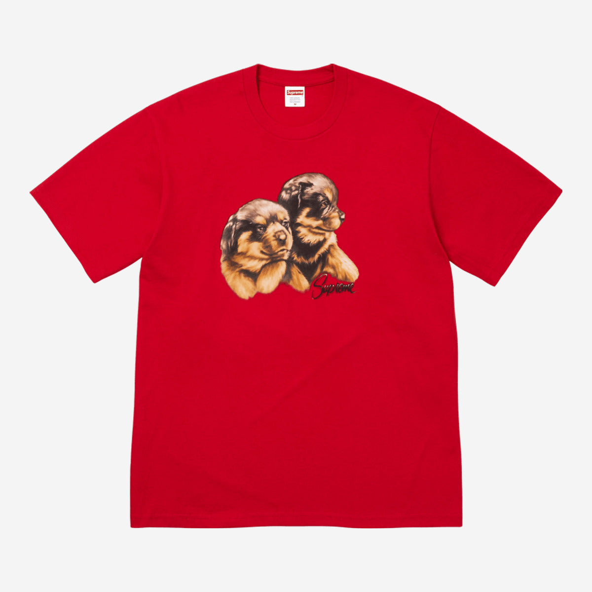 Supreme Puppies Tee 'Red' FW26T33-RED — Abbigliamento Supreme su LAB19
