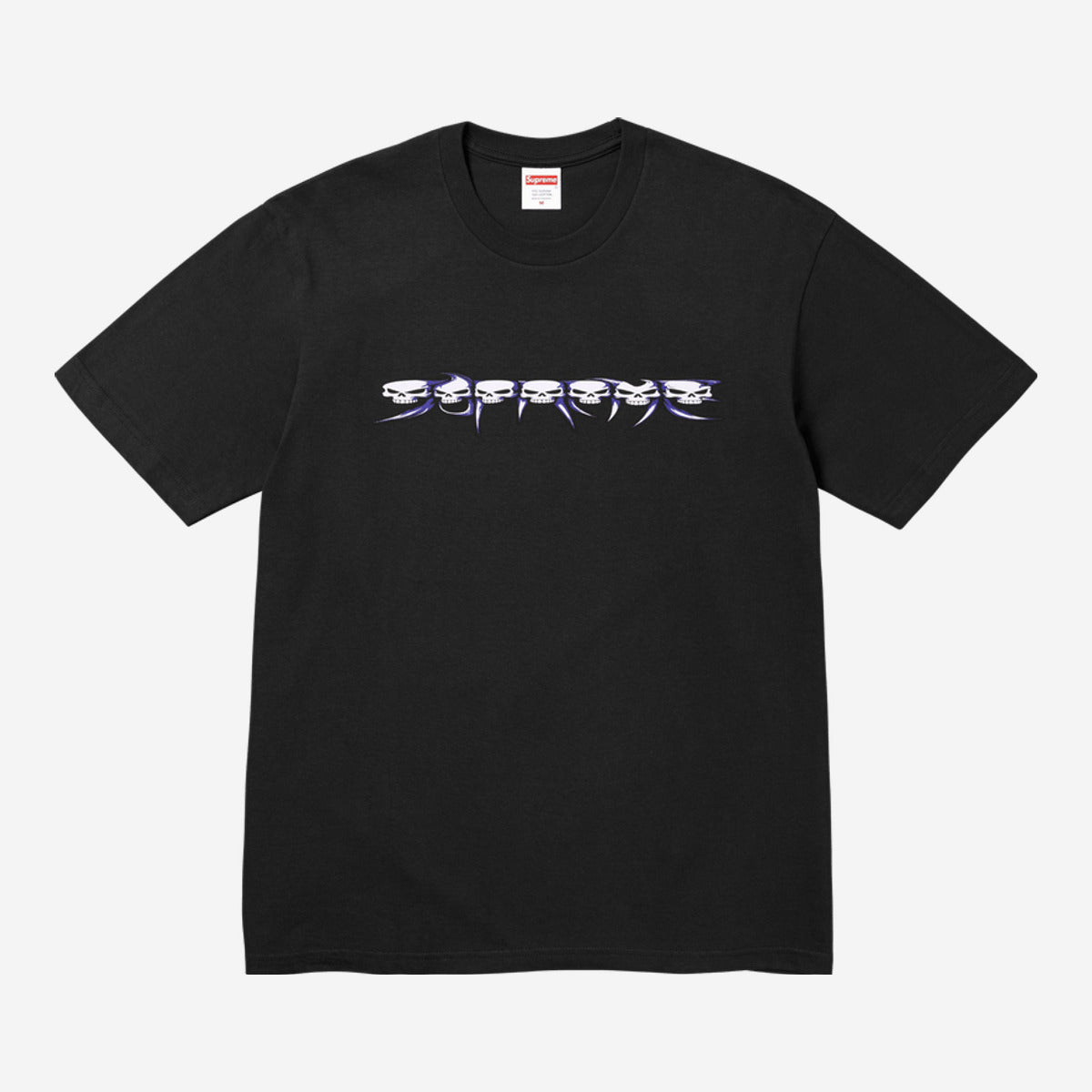 Supreme Skulls Spellout Tee 'Black' FW26T24-BLACK — Abbigliamento Supreme su LAB19