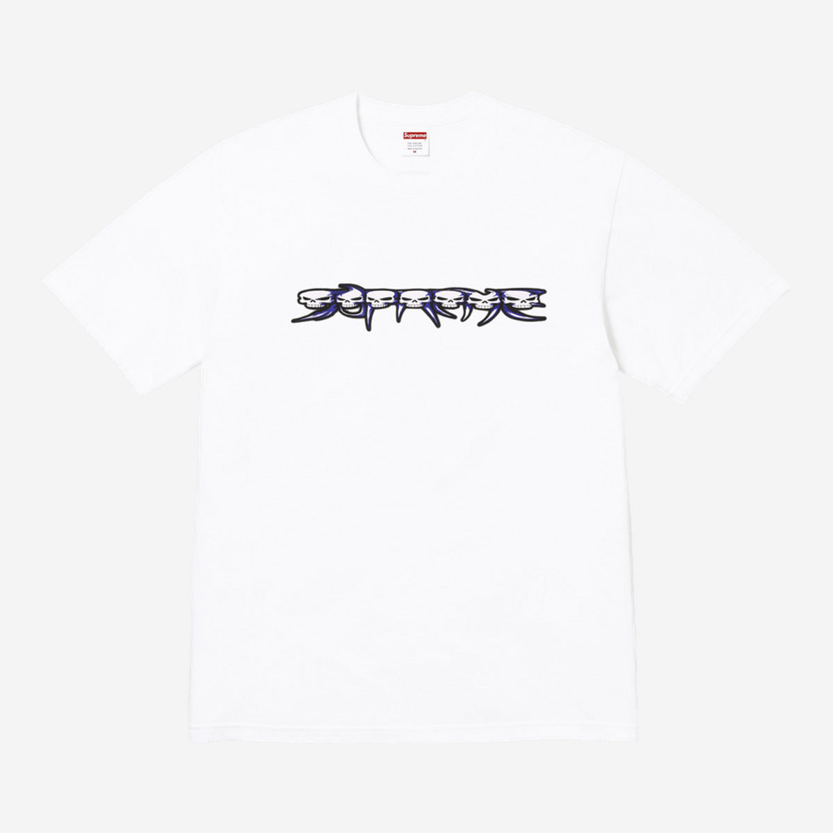Supreme Skulls Spellout Tee 'White' FW26T24-WHITE — Abbigliamento Supreme su LAB19