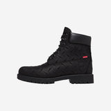Timberland Supreme x Timberland 6 Inch Premium Waterproof Boot Embossed Diamond Plate Black