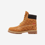 Timberland Supreme x Timberland 6 Inch Premium Waterproof Boot Embossed Diamond Plate Wheat