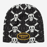 Supreme x Vanson Leathers Skull Beanie 'Black'