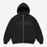 Supreme Arc Thermal Lined Zip Up Hooded Sweatshirt 'Black'