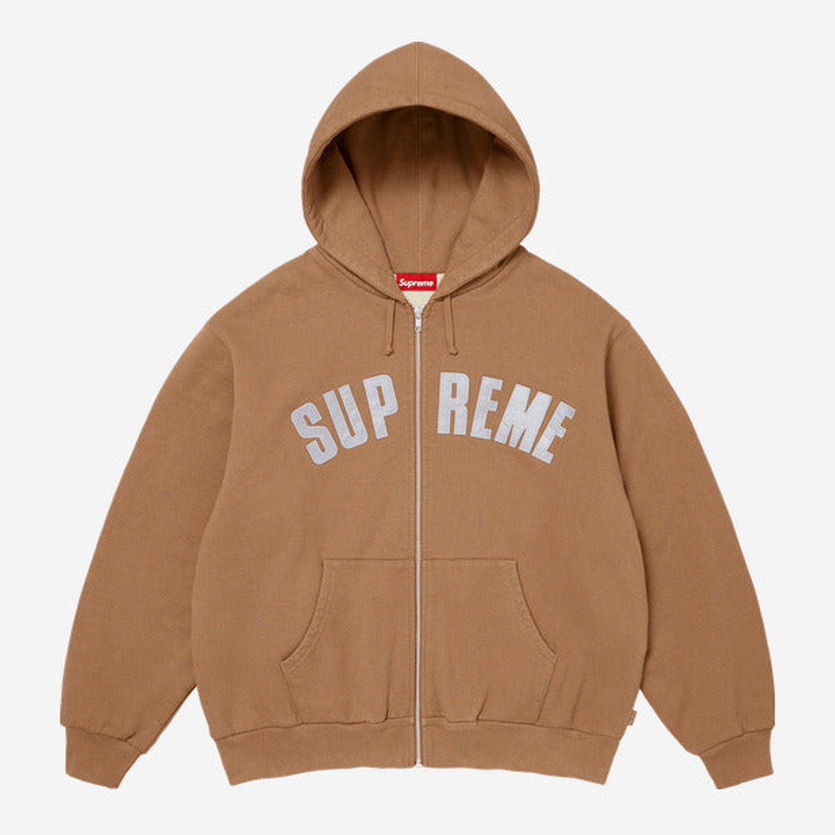 Supreme Arc Thermal Lined Zip Up Hooded Sweatshirt 'Light Brown' FW26SW25-LIGHT-BROWN — Abbigliamento Supreme su LAB19