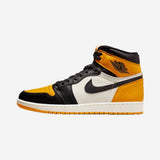 Air Jordan 1 High Taxi Yellow Toe