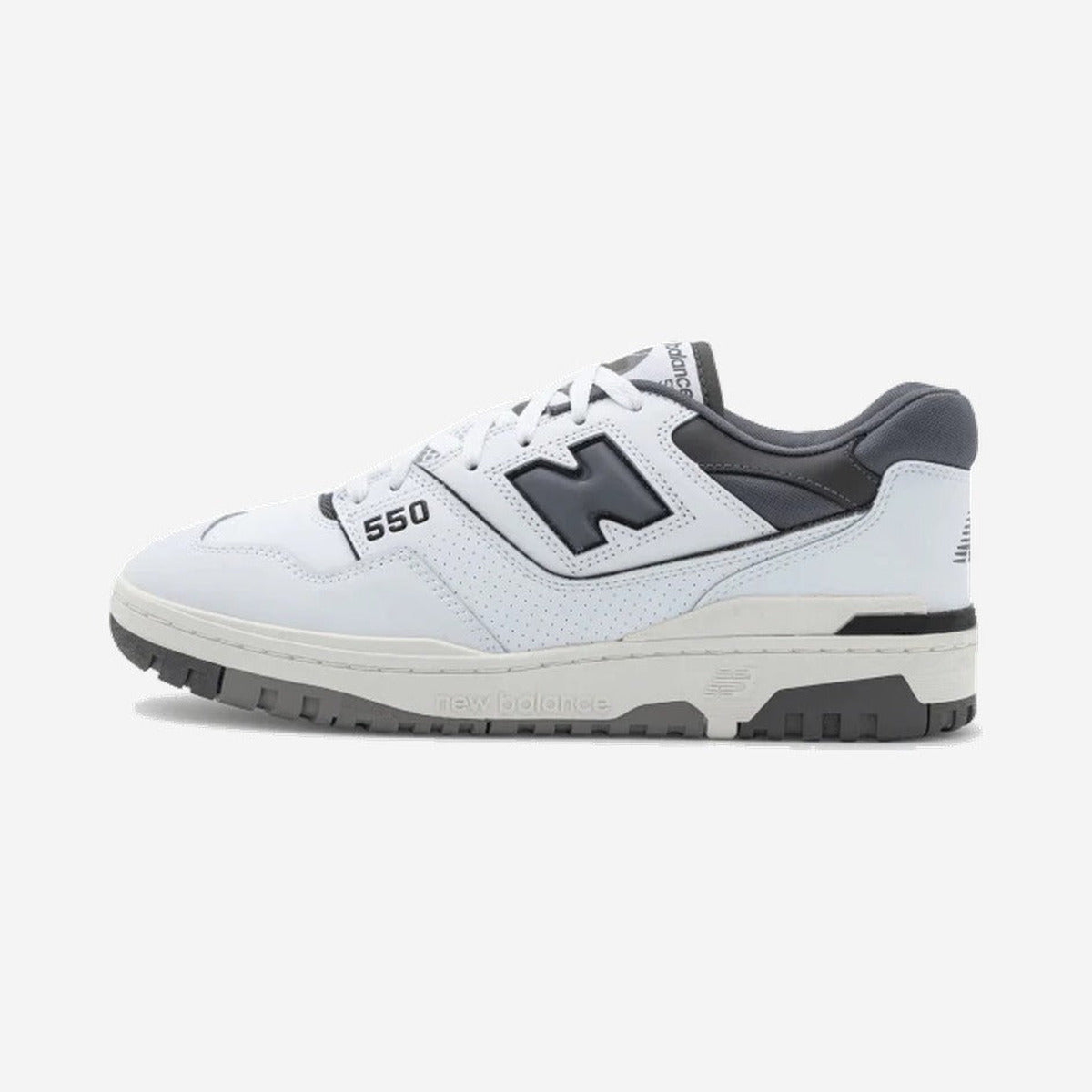 New Balance 550 White Grey Dark Grey