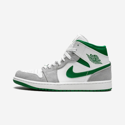 Air Jordan 1 Mid Grey Green
