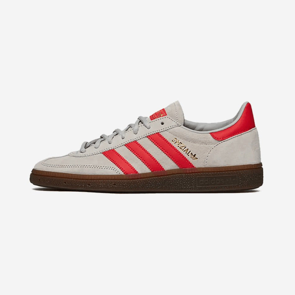 Adidas Handball Spezial Grey Two Hi-Res Red