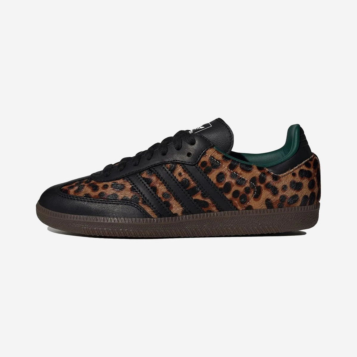 Samba OG Black Green Leopard - JI2735