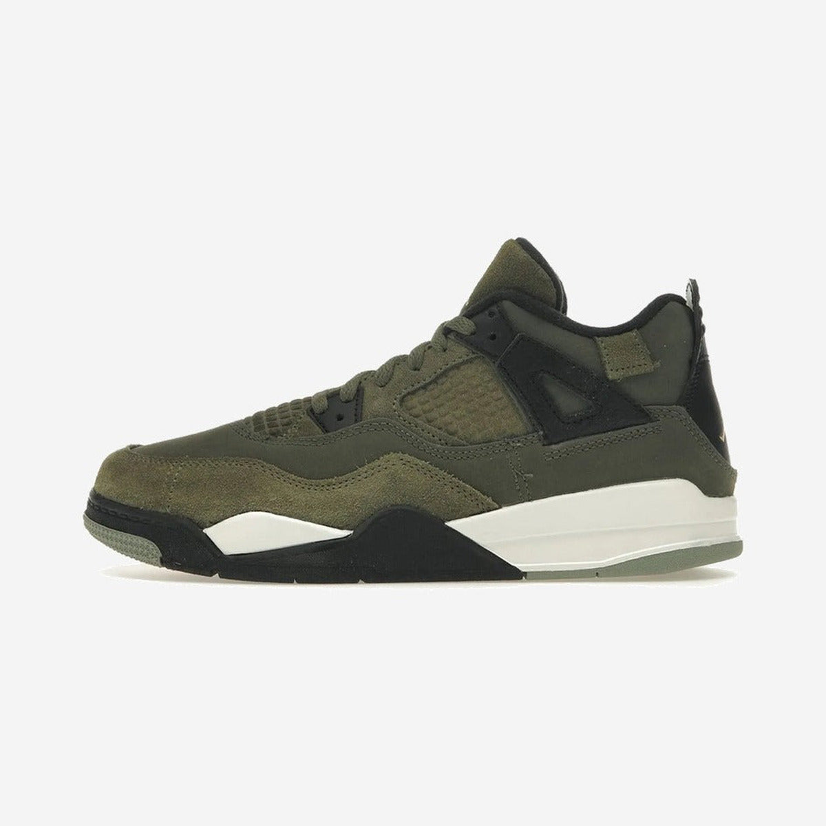 Air Jordan 4 Retro SE Craft Medium Olive (PS)