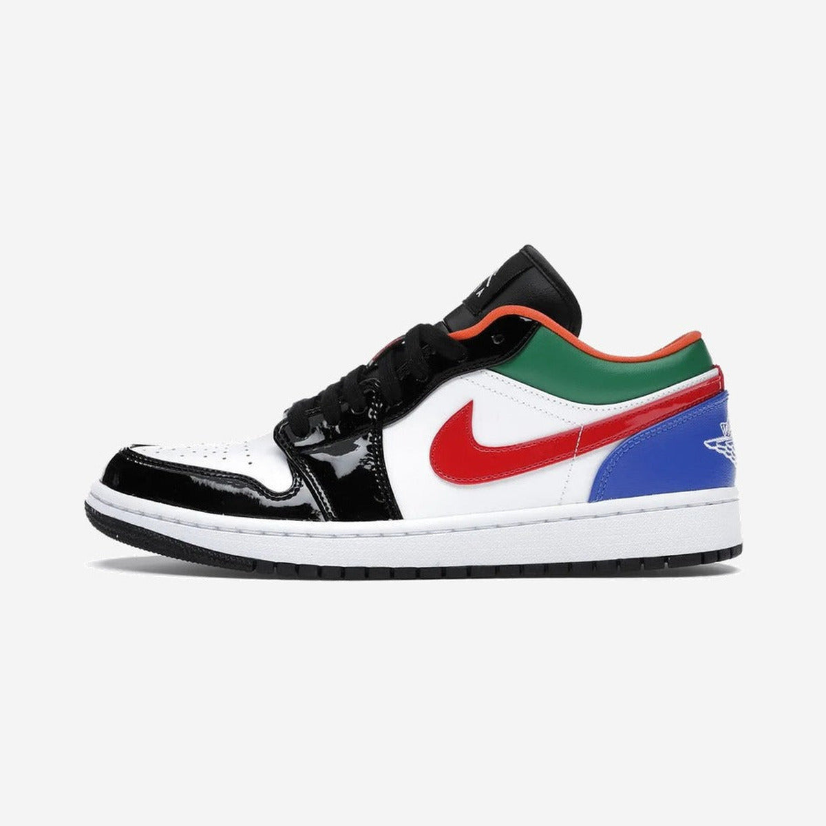 Air Jordan 1 Low Multi-Color Black Toe
