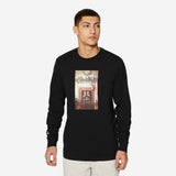 Jordan Jumpman Chimney Men's Long-Sleeve T-Shirt Black/White