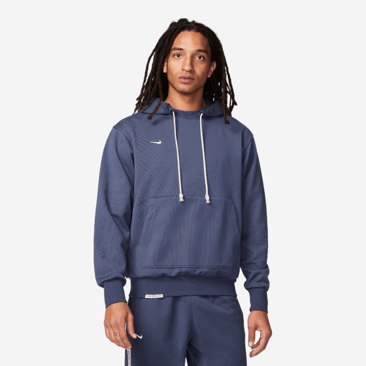 Nike Standard Issue Men's Dri-FIT Pullover Basketball Hoodie Thunder Blue/Pale Ivory DQ5818-437 — Abbigliamento Nike su LAB19