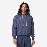 Nike Standard Issue Men's Dri-FIT Pullover Basketball Hoodie Thunder Blue/Pale Ivory