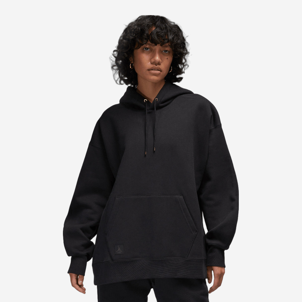 Jordan Flight Fleece Women's Satin-Lined Pullover Hoodie Black FB5110-010 — Abbigliamento Air Jordan su LAB19