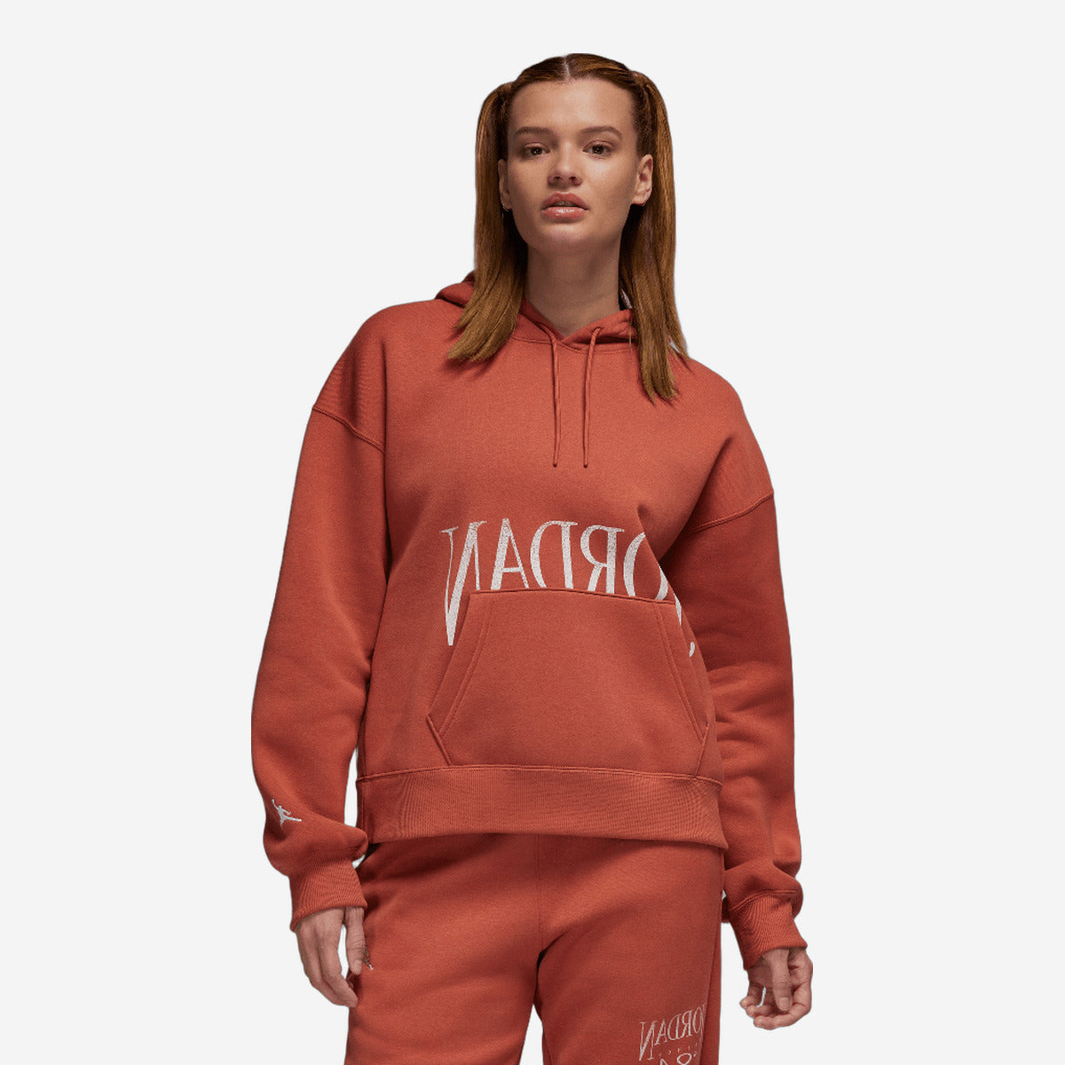 Jordan Brooklyn Fleece Women's Pullover Hoodie Dusty Peach/Sail FN5434-209 — Abbigliamento Air Jordan su LAB19