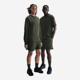 Nike NOCTA Cardinal Fleece Shorts Cargo Khaki/Team Red