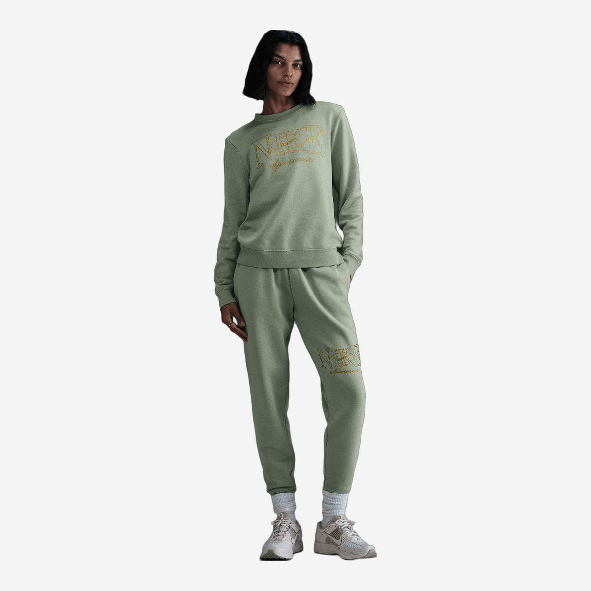 Nike Sportswear Club Fleece Women's Mid-Rise Joggers Jade Horizon FV8062-370 — Abbigliamento Nike su LAB19