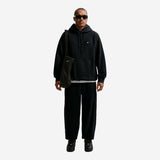 Nike Solo Swoosh Men's Pullover Hoodie Black/Black/White