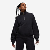 Jordan Flight Fleece Women's Quarter-Zip Top Black