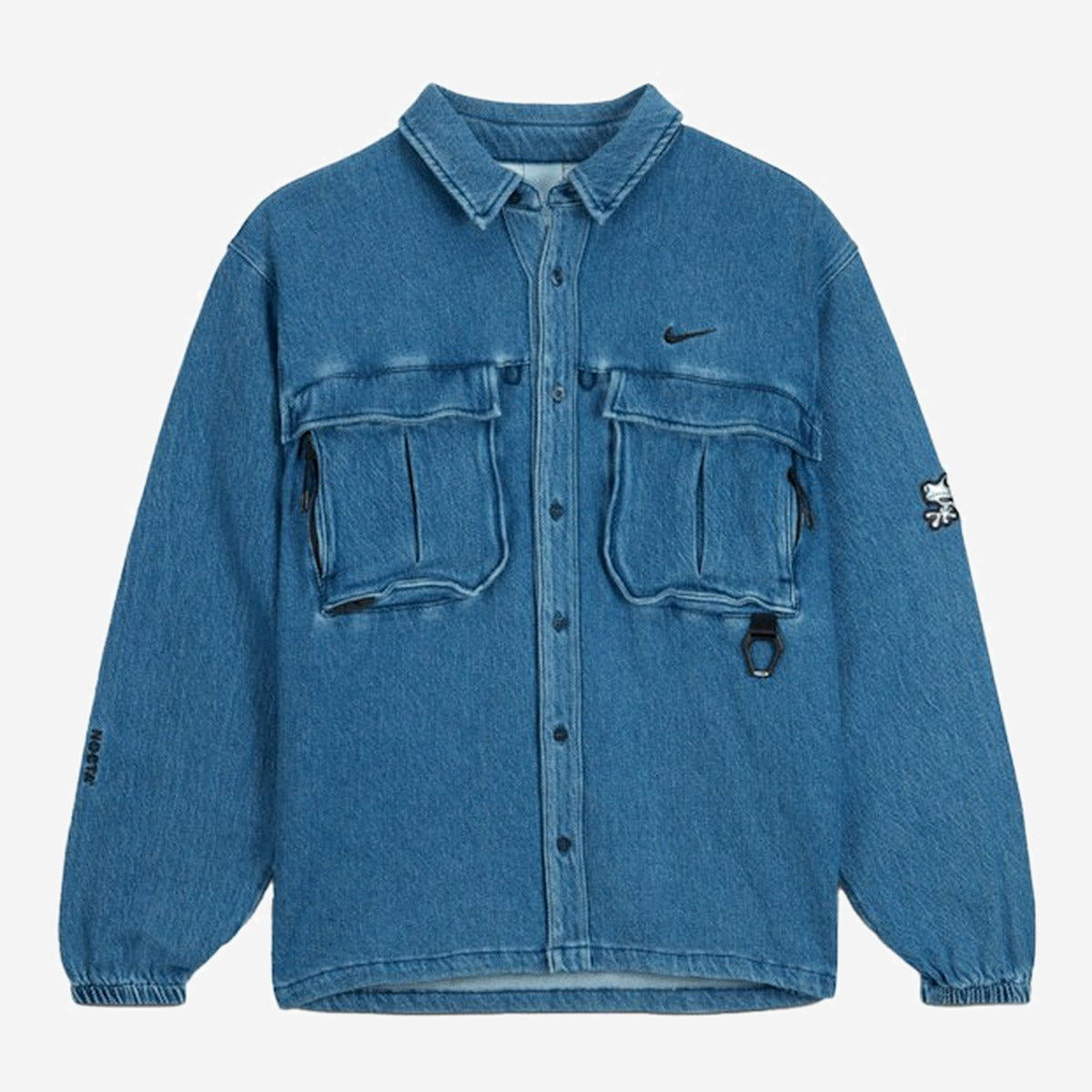 Nike x NOCTA Opal Lily Pad Denim Shirt Blue Denim