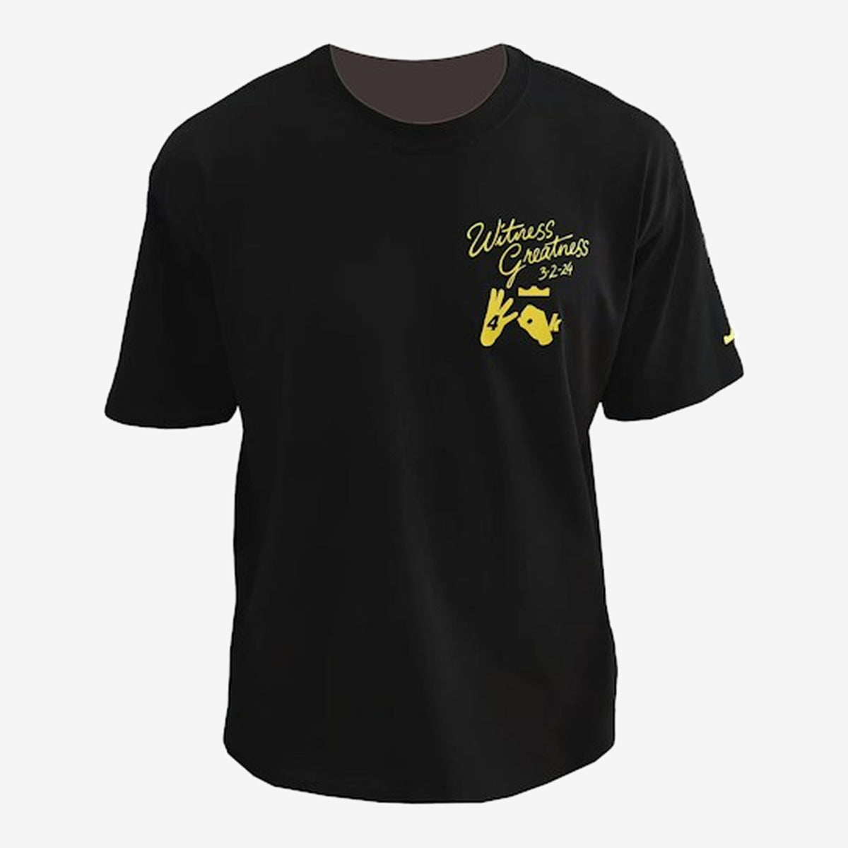 Nike LeBron "Uncharted" Men's Max90 Basketball T-Shirt Black