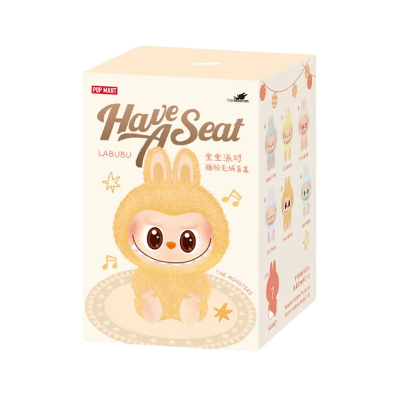 Pop Mart Labubu The Monsters Have a Seat Vinyl Plush Blind Box