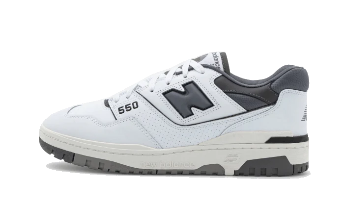 New Balance 550 White Grey Dark Grey