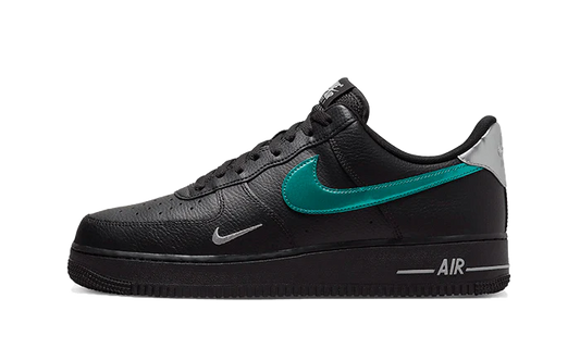 Nike Air Force 1 '07 Low Black Blue Lightning