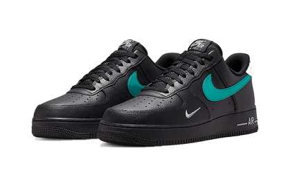 Nike Air Force 1 '07 Low Black Blue Lightning