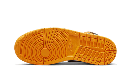 Air Jordan 1 Mid Fat Tongue Black Orange