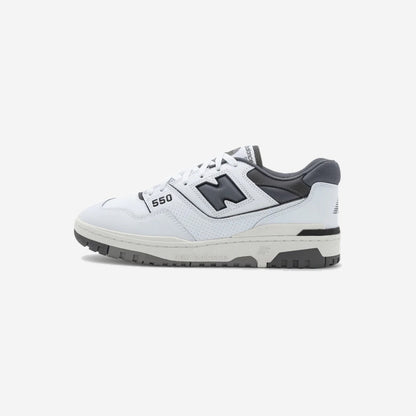 New Balance 550 White Grey Dark Grey
