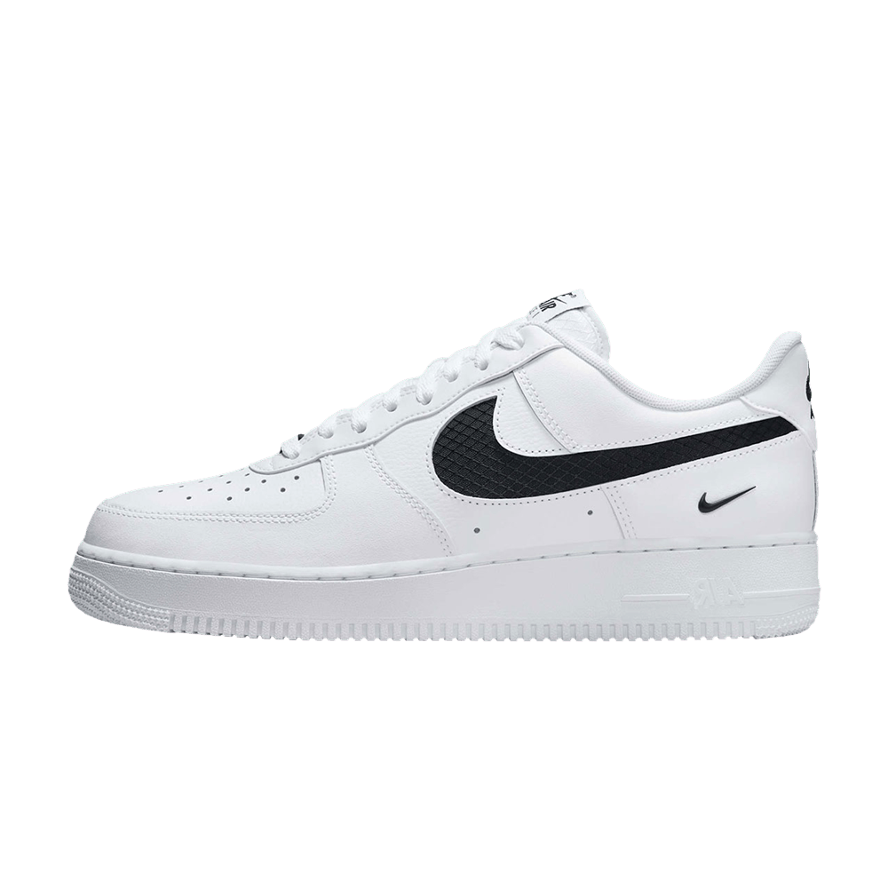 Nike Air Force 1 Low SE Nylon Swoosh White Black IH4452-100 — Sneakers Nike su LAB19
