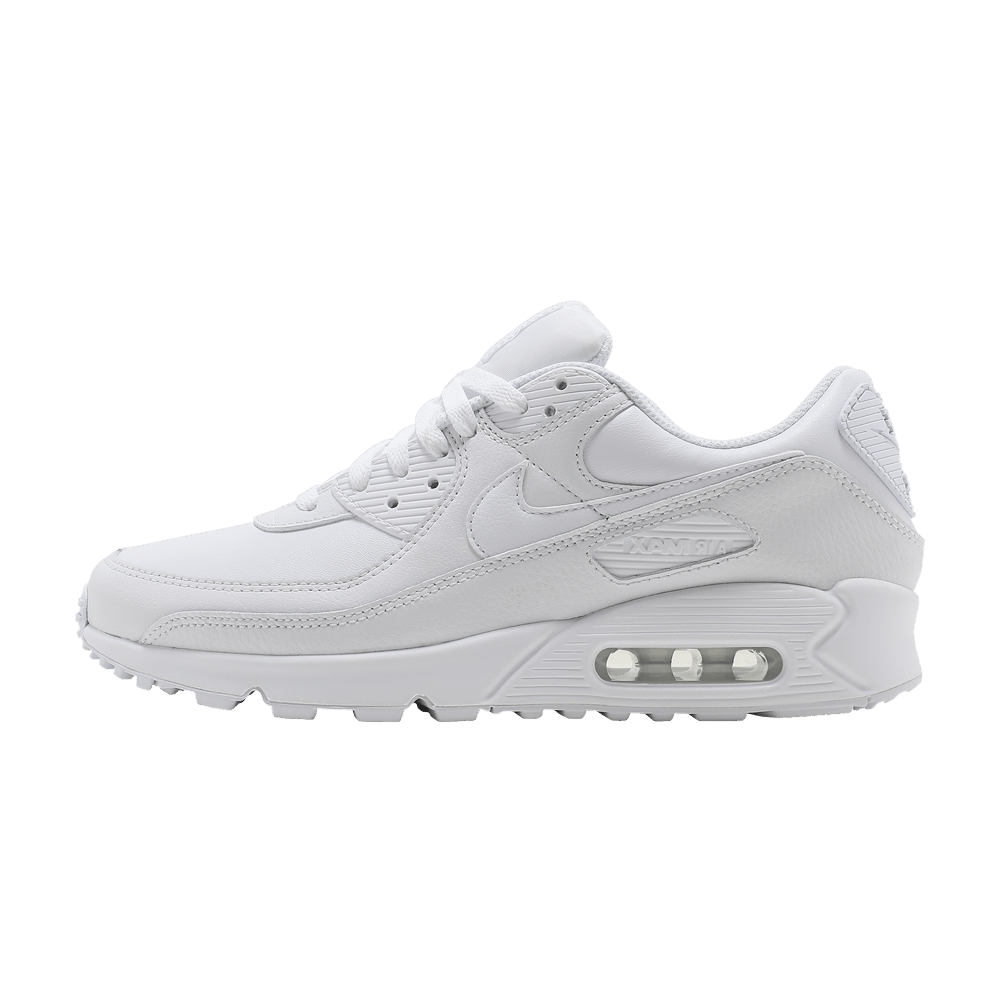 Nike Air Max 90 Leather Triple White CZ5594-100 — Sneakers Nike su LAB19